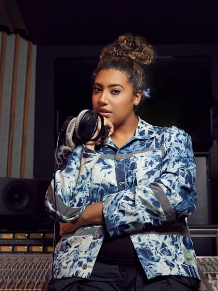 A photo of Tiffany Calver, DJ, radio broadcaster and the host of Red Bull TV's new songwriting competition The Cut.