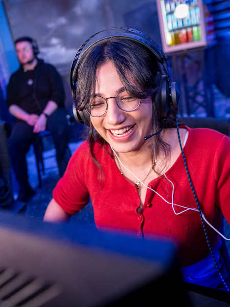 thisisnotsara vista durante el día 2 del Red Bull Instalock en el Red Bull Gaming Sphere, Londres, Reino Unido, el 21. de abril de 2024