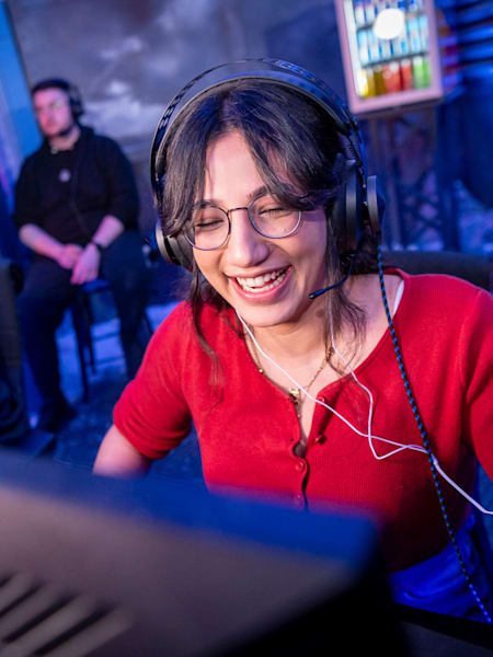 thisisnotsara seen during day 2 of Red Bull Instalock at the Red Bull Gaming Sphere, London, United Kingdom on 21. April 2024