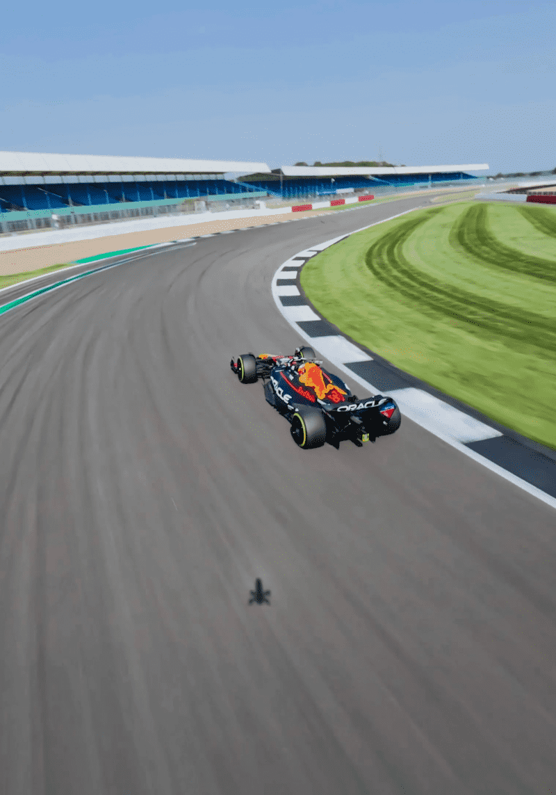 Formula 1 new arrivals drone