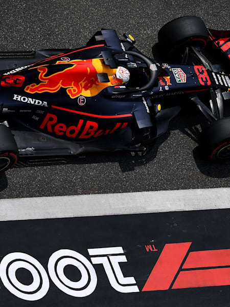 El piloto del equipo Red Bull Racing, Max Verstappen, en acción durante el Gran Premio de China de 2019.