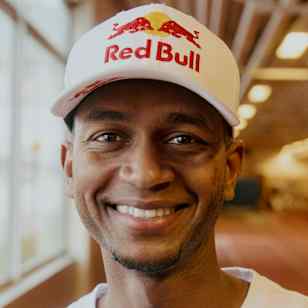 Mutaz Barshim during a portrait shoot in Malmo, Sweden, on March 11, 2024.