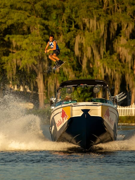 Guenther Oka competes at the Red Bull Double or Nothing contest put on by Park Bonifay in Orlando, FL, USA on September 01, 2020.