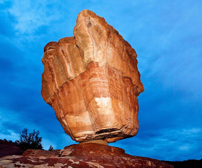 Mushroom Rock Balanced Rock Co 10 Extreme Felsen