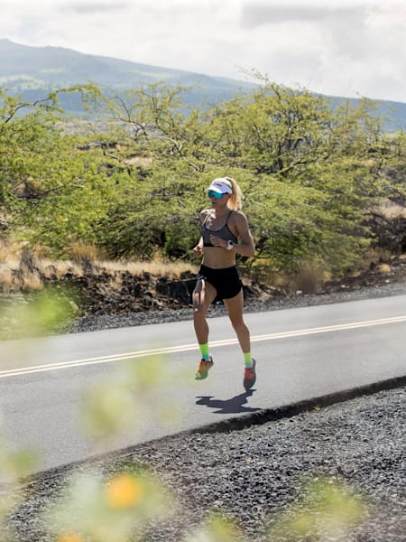 Lucy Charles training in Kailua-Kona, Hawai`i.