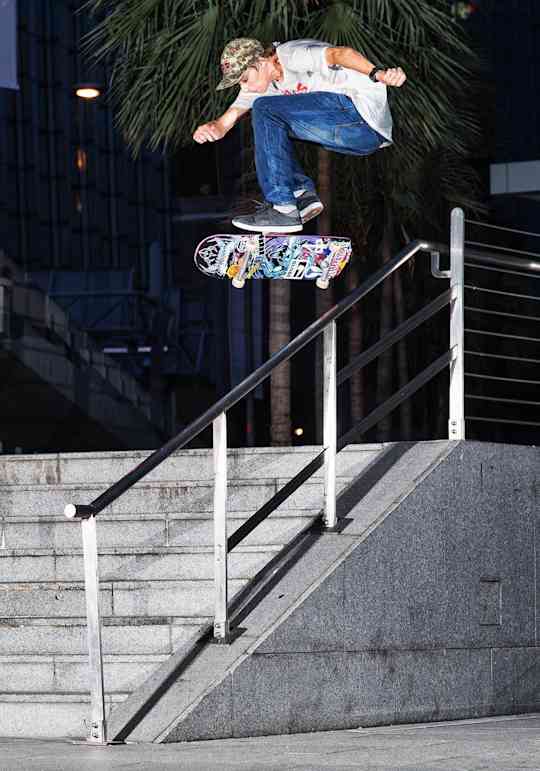 スケートボード シンガポールでのライディング