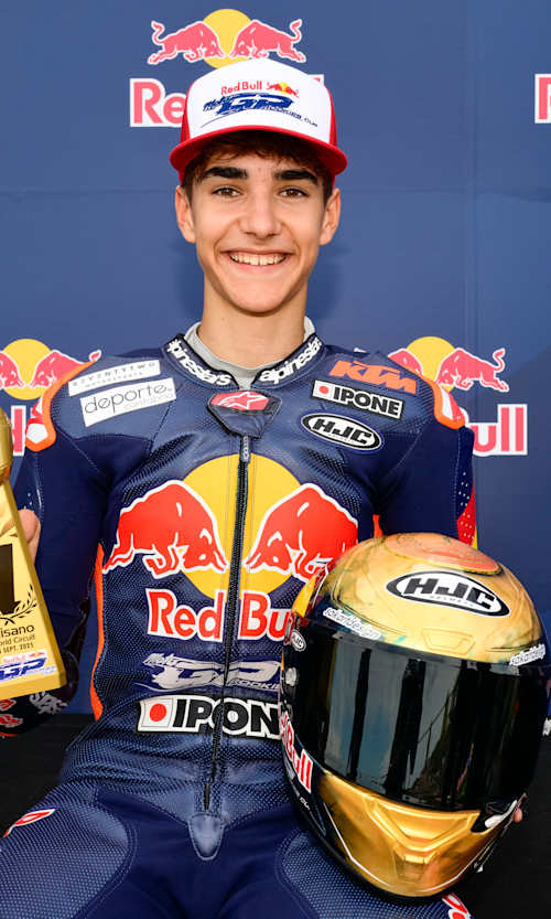 Brian Uriarte is the winner of the 2025 Red Bull Rookies Cup - Misano