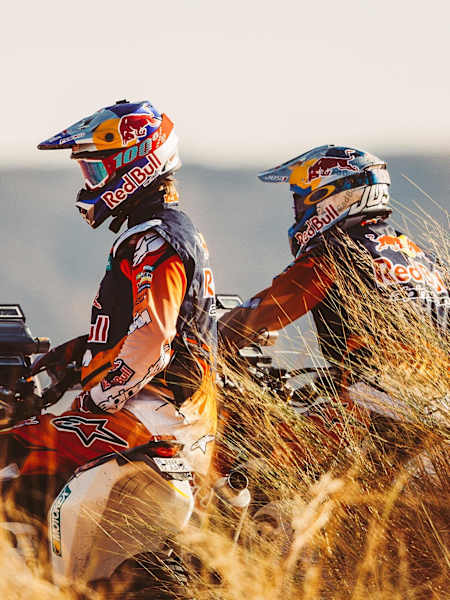 Toby Price e Sam Sunderland del Red Bull KTM Factory Team