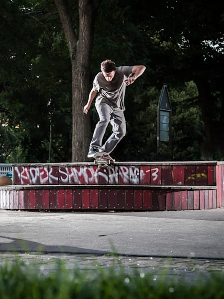 Daniel Spiegel in Vienna. So clean it looks regular.