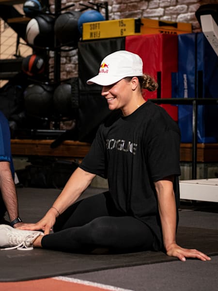 En 2024, Laura Horváth s'entraîne au centre de performance des athlètes de Red Bull à Salzbourg, en Autriche.
