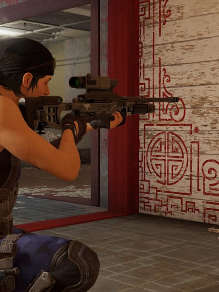 Kali is a pro at holding long angles