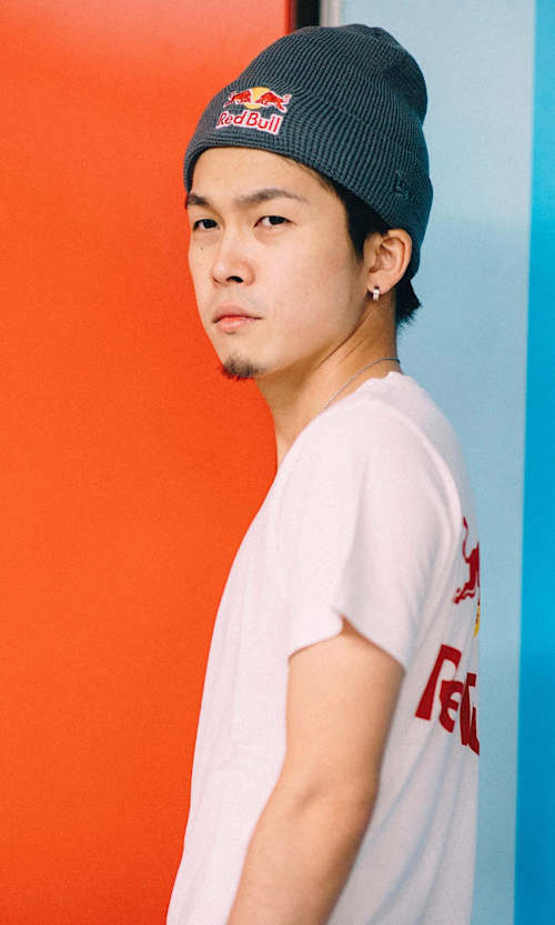 Gachikun poses for a portrait in Tokyo, Japan on October 20, 2018.
