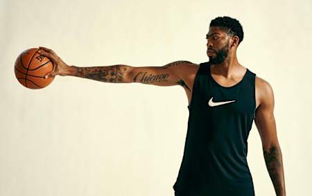 Even by NBA bigman standards, Davis’s 7’6” wingspan is otherworldly.