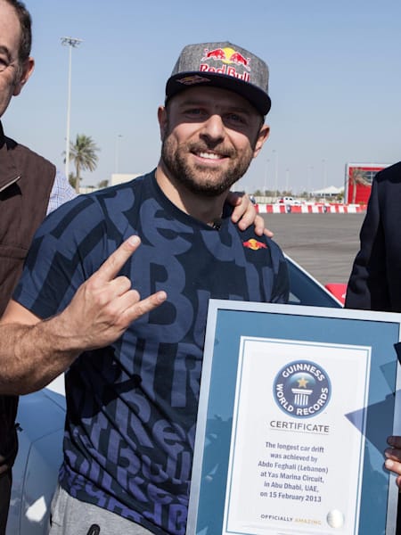 Red Bull Athlete Abdo Feghali Sets World Record