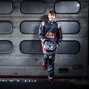 Callan O'Keeffe poses for a portrait at the Hockenheimring 2013