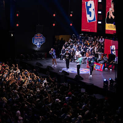 In 2024, Red Bull Batalla rap battle event in Lima, Peru
