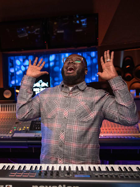 A-Trak et T-Pain aux Red Bull Studios