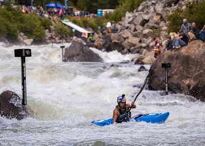 Aniol Serrasolses durante el North Fork Championship 2018