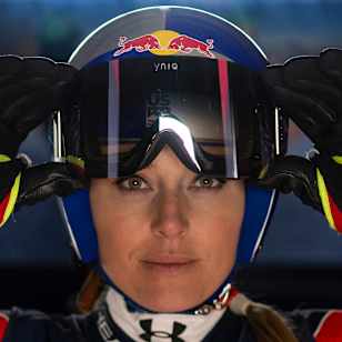 Lindsey Vonn of the United States seen in Kitzbuehel, Austria on January 16, 2023. 
