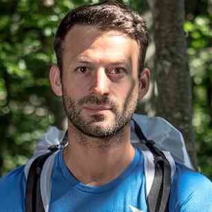 Tom De Dorlodot of Belgium poses for portrait during Red Bull X-Alps preparations in Salzburg, Austria on June 26, 2017