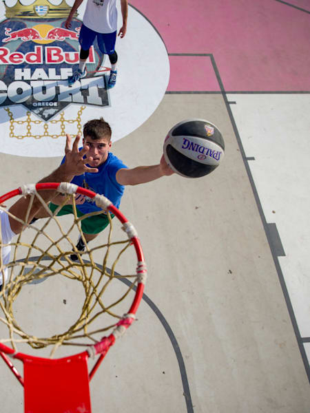 Participants seen during Red Bull Half Court Qualifiers in Athens, Greece on May 1, 2022.