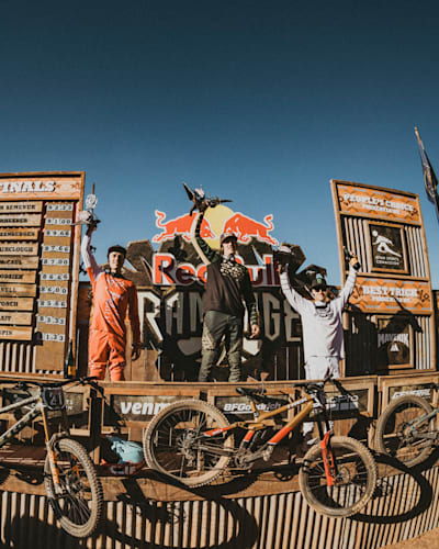 While you won’t see many Trek bikes in the early Rampage galleries, they’re regularly found on the podiums now under talented riders like Brandon Semenuk and Brett Rheeder