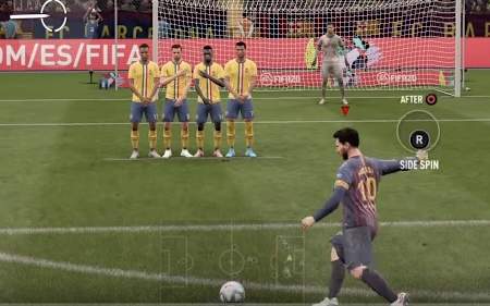 In FIFA 20 gibt es ein neues Freistoß-System.