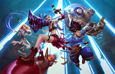 Artwork for the Riot Games League of Legends mobile game, Wild Rifts.