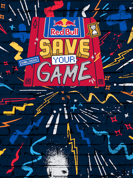 Red Bull Save Your Game key artwork