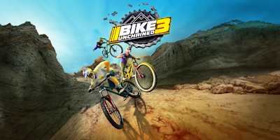 Composite image from mobile game Bike Unchained 3.