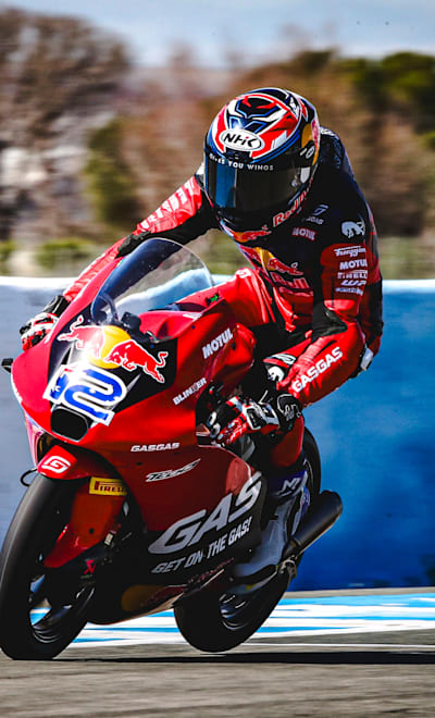 Jacob Roulstone, Moto3, Jerez test on February 29, 2024. 