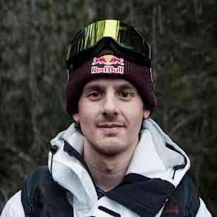 Jesper Tjäder poses for a photo at the Red Bull Snow Backcountry Camp in Revelstoke, BC Canada on April 02, 2024.
