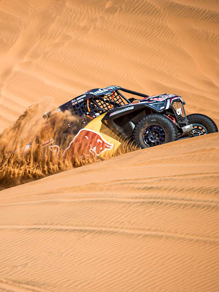 Cyril Despres (FRA) of Red Bull Off-Road Team USA races during stage 7 of Rally Dakar 2020 from Riyadh to Wadi Al Dawasir, Saudi Arabia on January 12, 2020.
