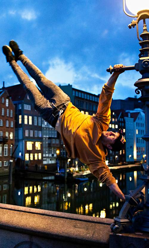 Jason Paul seen during Jason Paul's Wild Phone Chase in Hamburg, Germany on September 11–13, 2020