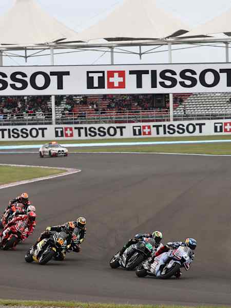 Il via del GP d'Argentina 2023 della MotoGP