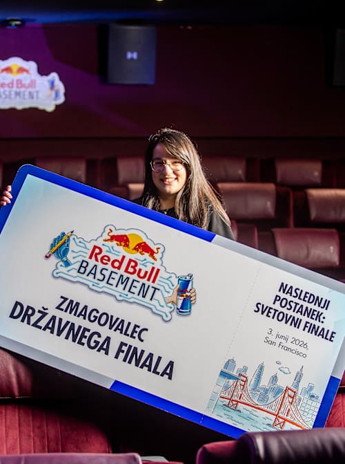 Petrisa Čanji Vouri zmagovalka Red Bull Basement 2026 v Ljubljani