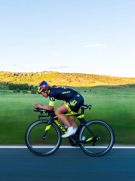 Angela Naeth with perfect form