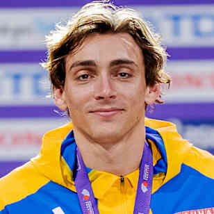 Armand Duplantis seen during the medal ceremony in men’s pole vault during the World Athletics Championships 2025 in Tokyo, Japan, on September 16, 2025.