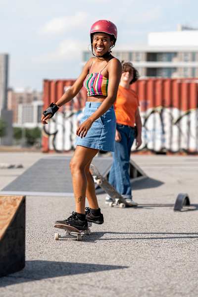 This crew strives to make everyone feel welcome in the skateboarding lifestyle.