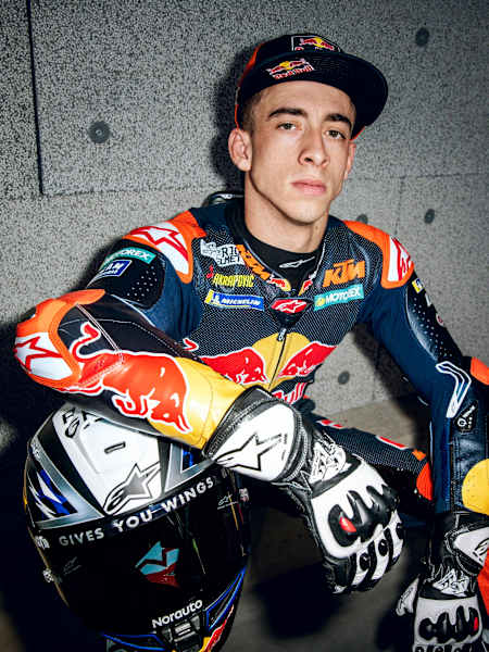 Pedro Acosta, 22, Weltmeister der Moto3 und Moto2, KTMs MotoGP-Speerspitze.