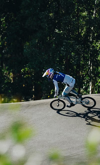 Saya Sakakibara trains in Brisbane, Australia on June 17, 2021. 