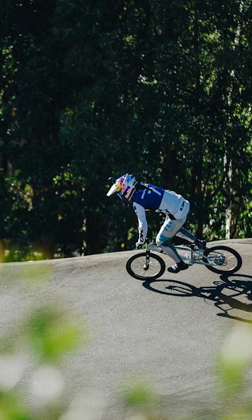 Saya Sakakibara trains in Brisbane, Australia on June 17, 2021. 