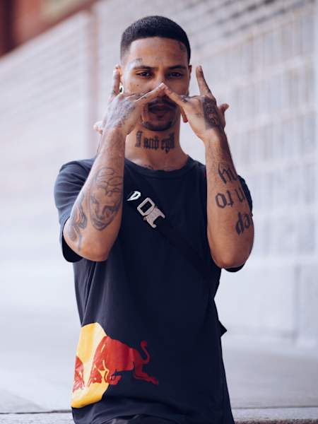 Diablo poses for a portrait prior to the Red Bull BC One Camp Korea in Downtown Seoul, South Korea on May 24, 2019