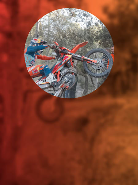 Jonny Walker performs at the World Enduro Super Series Stop 7 BR2 Enduro in Solsona, Spain on October 5, 2019.