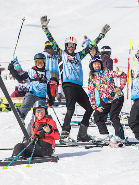 Excited participants at Red Bull Homerun in Georgia