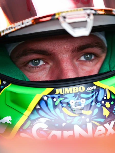 Max Verstappen von Red Bull Racing Honda beim Großen Preis von Sao Paulo 2021 in Brasilien.