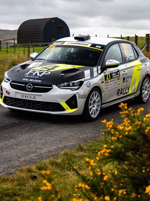 Heindrichs is a Rali Ceredigion rookie