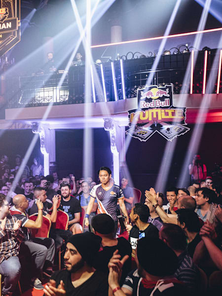 Tokido entering the venue at the Red Bull Kumite in Paris, France on May 28th, 2017