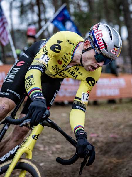 Wout van Aert in zijn element