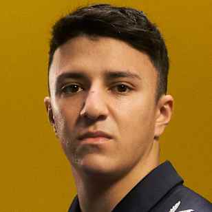 Isack Hadjar models the new Oracle Red Bull Racing team kit for January 15, 2026 in Detroit, USA.